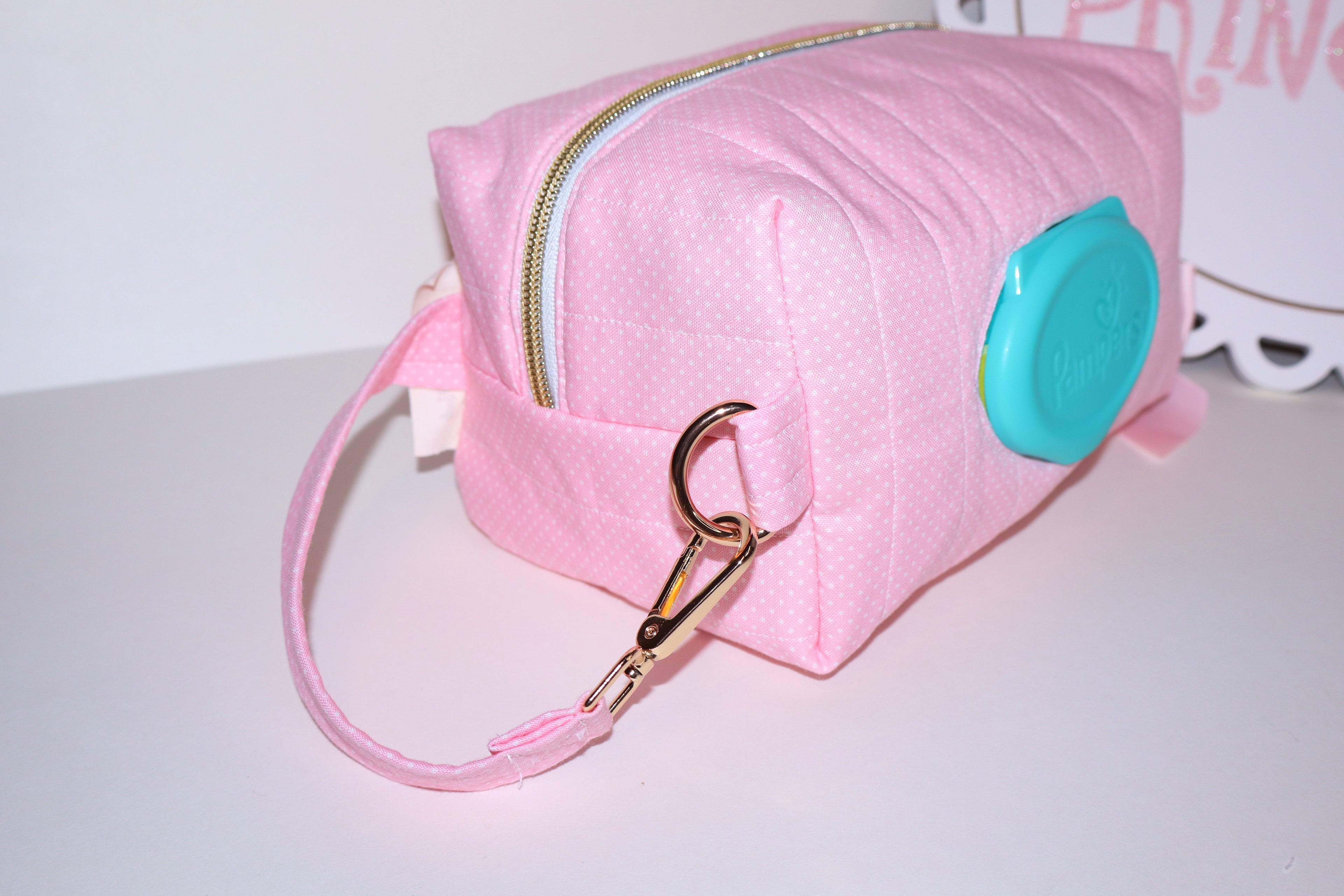Handmade Baby Diaper and Wipe Travel Pouch
