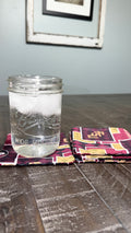 Handmade Fabric Coasters - Set of 4