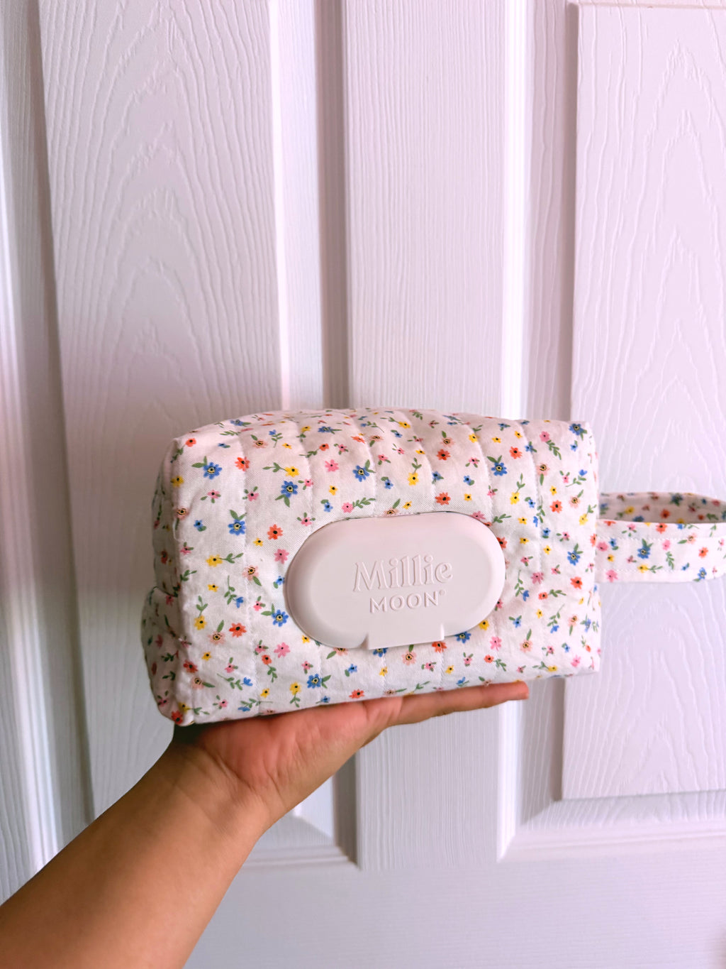 Handmade Baby Diaper and Wipe Travel Pouch