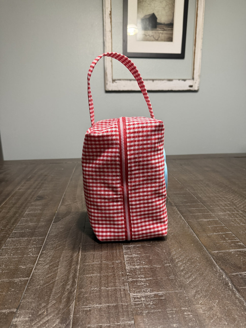 Handmade Baby Diaper and Wipe Travel Pouch